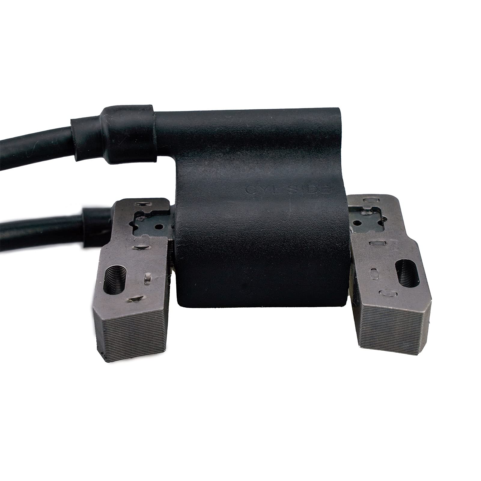 HZ ignition coil for Briggs Stratton, connector end view for easy compatibility.
