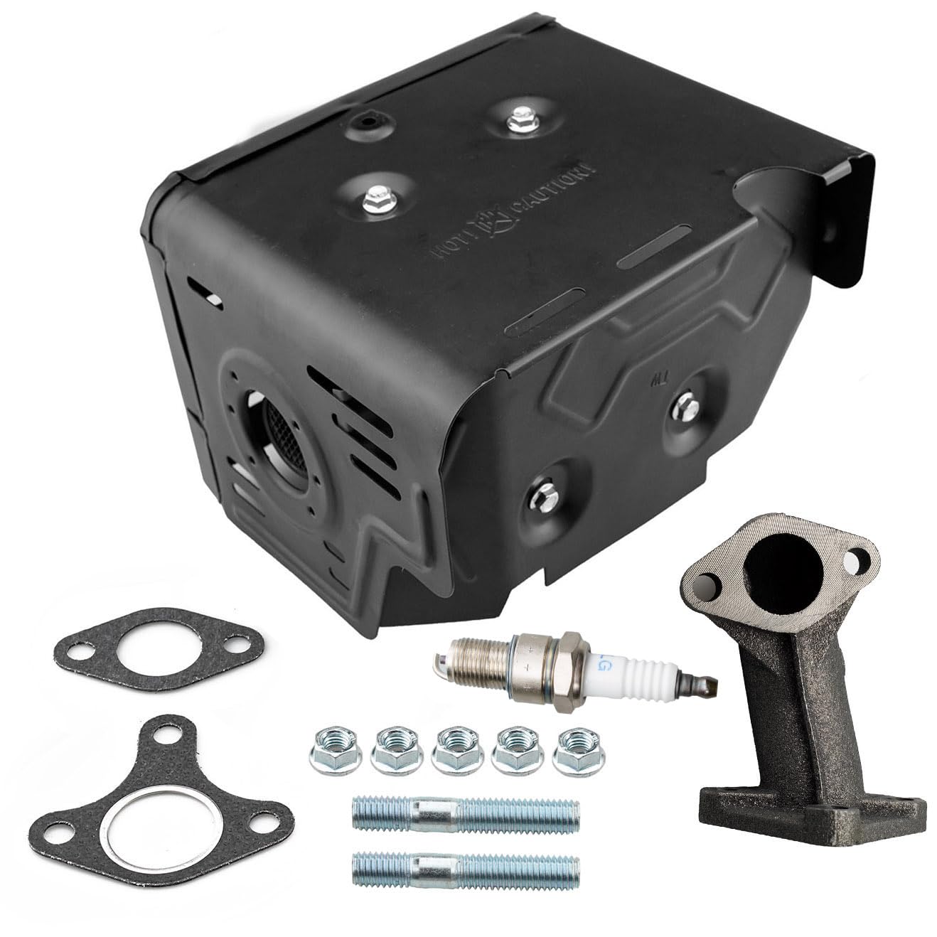 HZ muffler assembly for Honda GX340 fits precisely for smooth operation