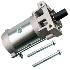 HZ starter motor front view shows compact design for easy mounting