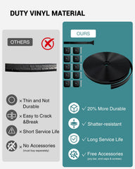 HZE end caps for clean terminations on RV trim.