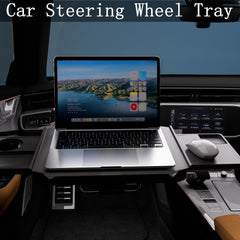 HZGAMER steering tray extended size fits laptops over 19 inches for on-the-go tasks.