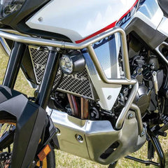 HZLXNXQ XL750 Transalp anti-collision bar front view shields critical components.