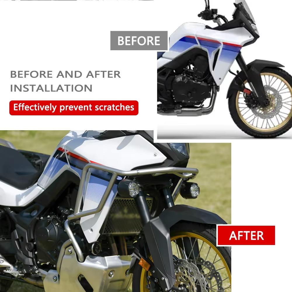 HZLXNXQ XL750 Transalp visual-fit check shows seamless integration.