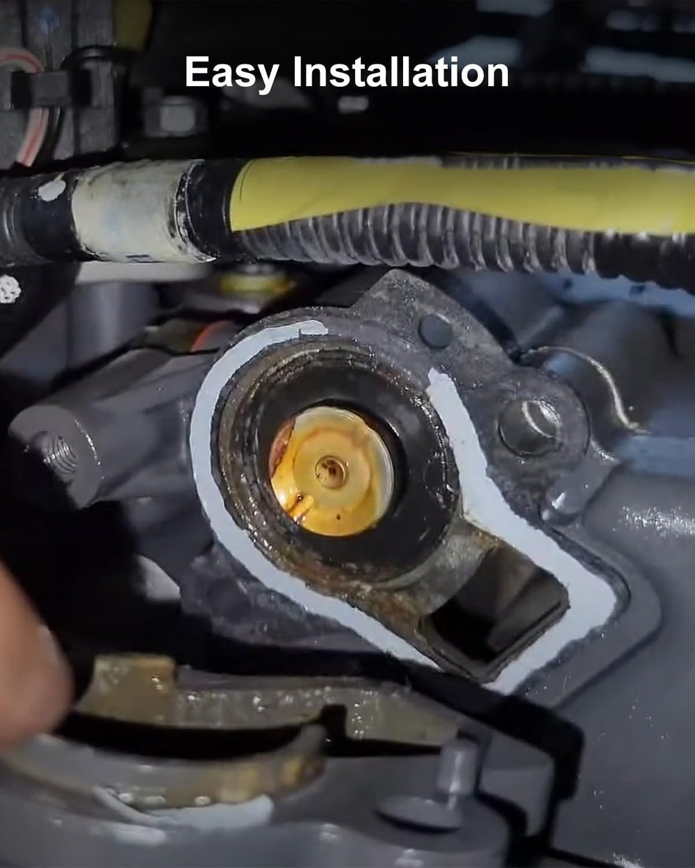 HZSIFU Yamaha thermostat installation scene demonstrates easy DIY replacement.