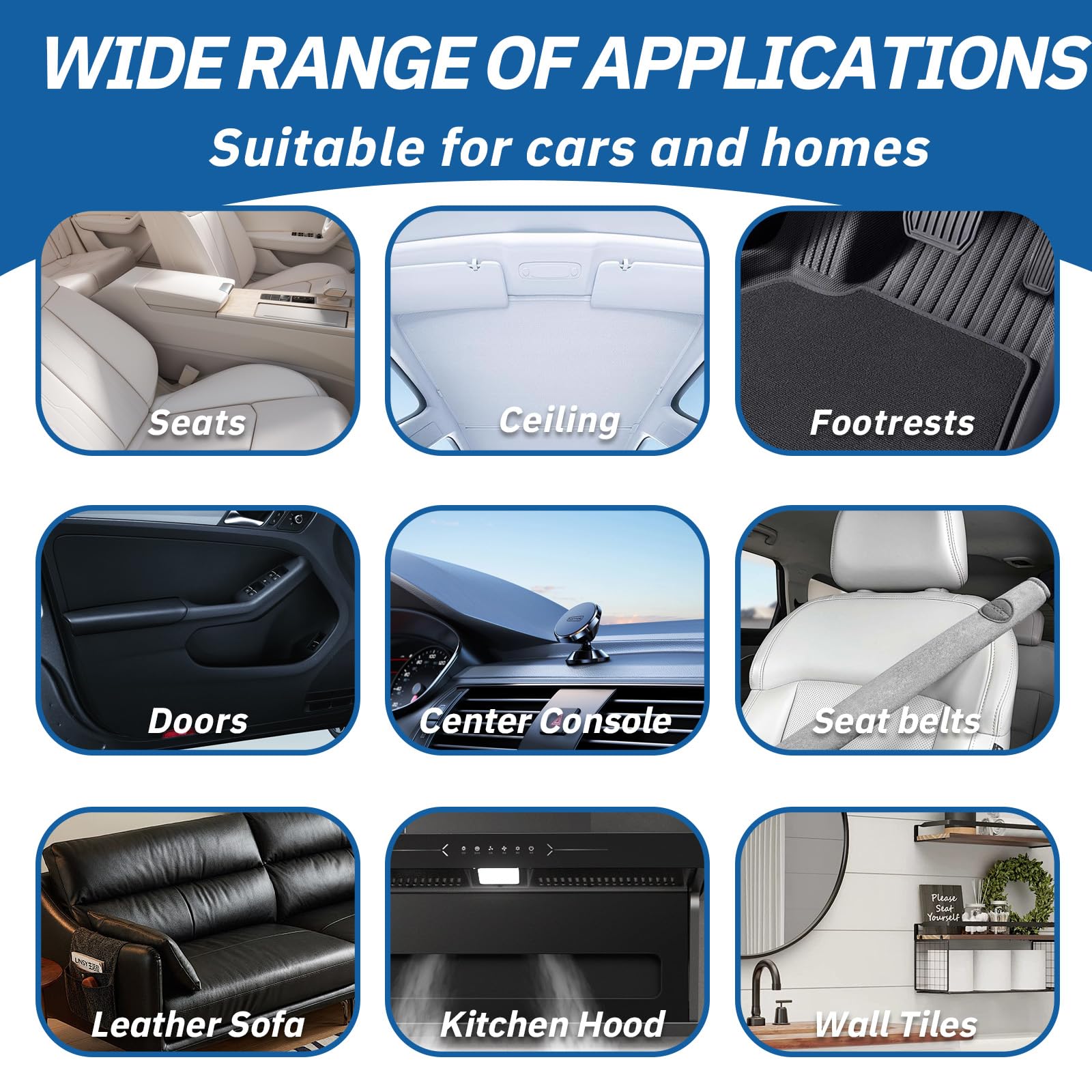 Hzutloer interior cleaner application for sofas and bags