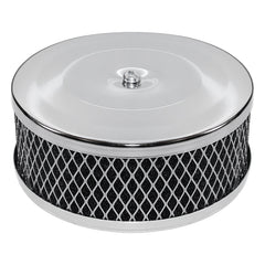 IAP Performance AC129741 chrome air cleaner for VW Beetle — protects engine oil from dirt.