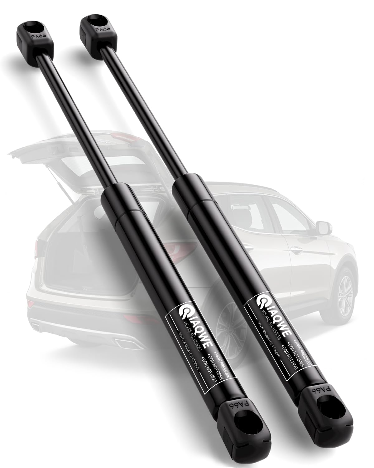 IAQWE PM3826 rear hatch struts provide smooth, reliable lift for Hyundai Santa Fe Sport.