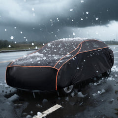iautaxesoriz hail protector cover front view showing full car coverage and protection
