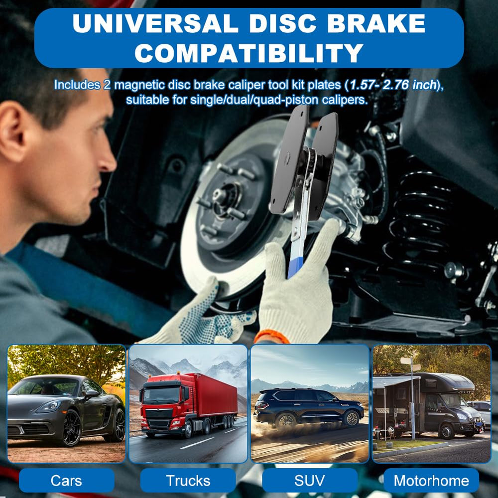 iayokocc universal disc brake compatibility suits single to four-piston calipers