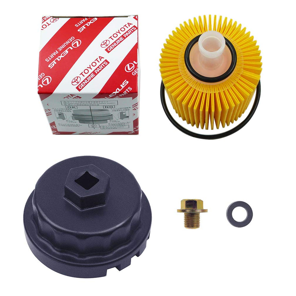 Ibetter wrench in action on Toyota and Lexus engines for cartridge filters.