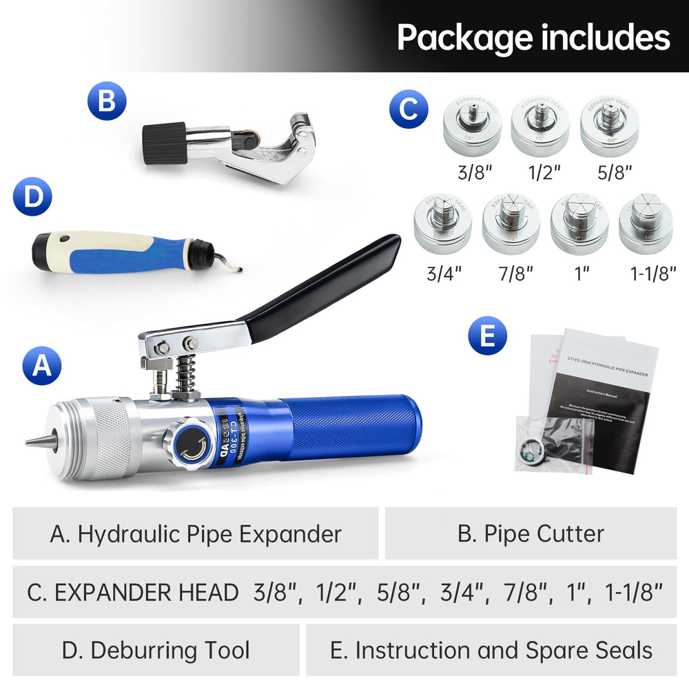 IBOSAD tool kit works with aluminum and titanium tubes for versatile projects.