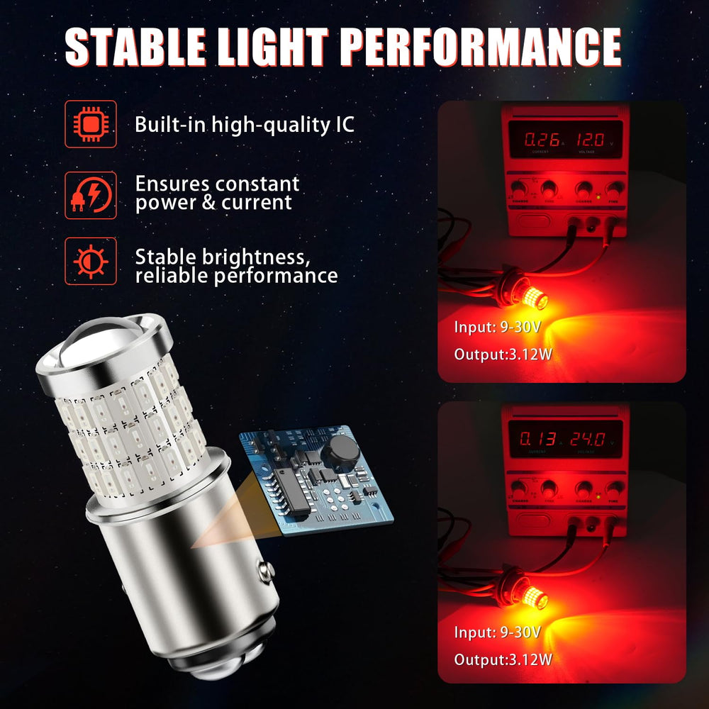 iBrightstar aluminum housing with projection lens for focused, cool-light output.