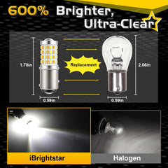 iBrightstar bay15d amber turn signal light for clearer signaling