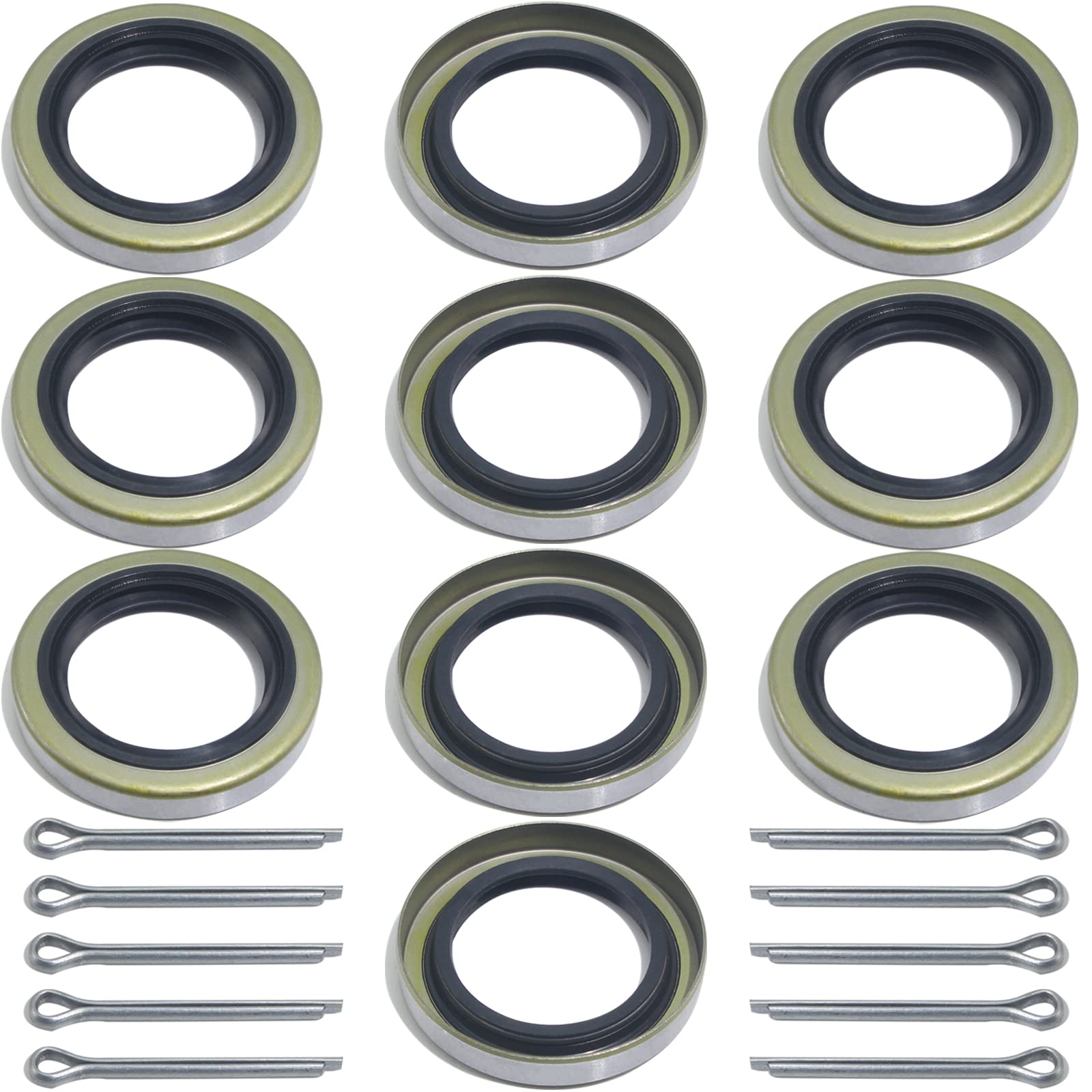 iBroPrat seal 1.719 inch ID fits 2.565 inch OD for reliable axle sealing
