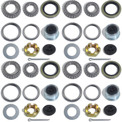 iBroPrat bearings kit overview showing a complete 4-set solution for trailer maintenance