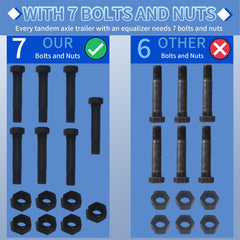 iBroPrat double-eye leaf spring fit indicating compatible tandem suspension