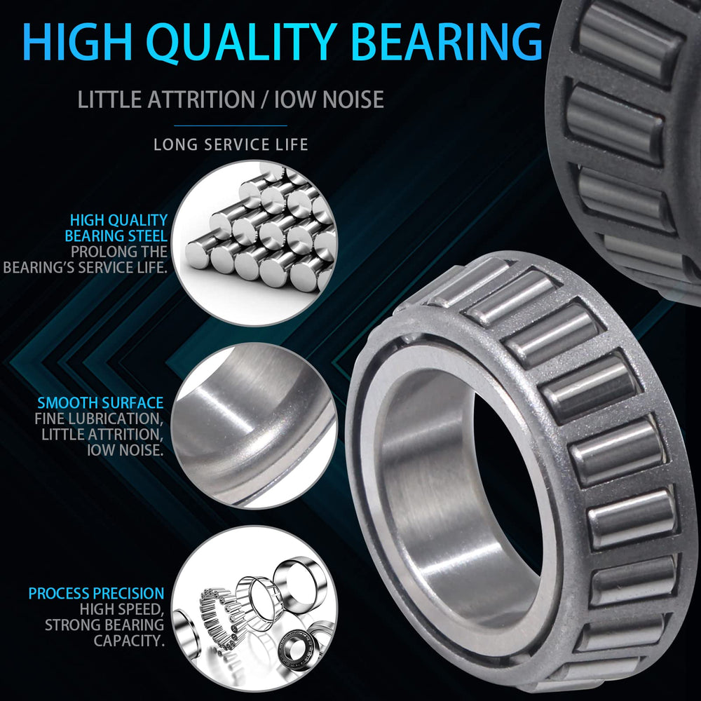 iBroPrat l44649 bearing pair ensures steady load handling