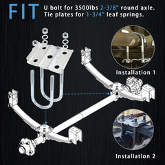 iBroPrat nuts and washers provide secure, vibration-resistant fastenings