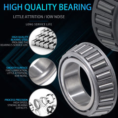 iBroPrat precision bearings designed for smooth trailer operation