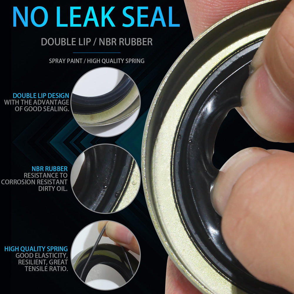 iBroPrat spindle nuts and washers for secure, quick assembly
