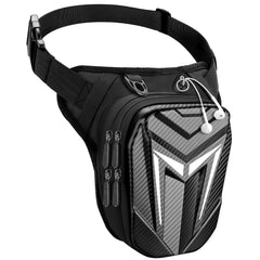 iBytoc thigh bag with leg strap shows water-resistant shell for outdoor adventures.