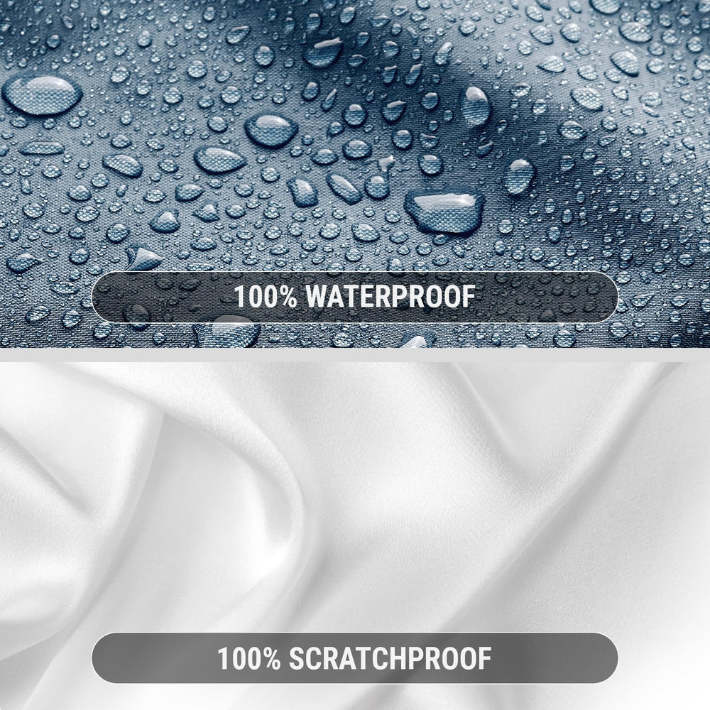 iCarCover Mustang thick GSM materials deliver durable exterior protection.