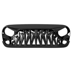 ICARS shark mouth design highlights rugged styling with glossy black finish