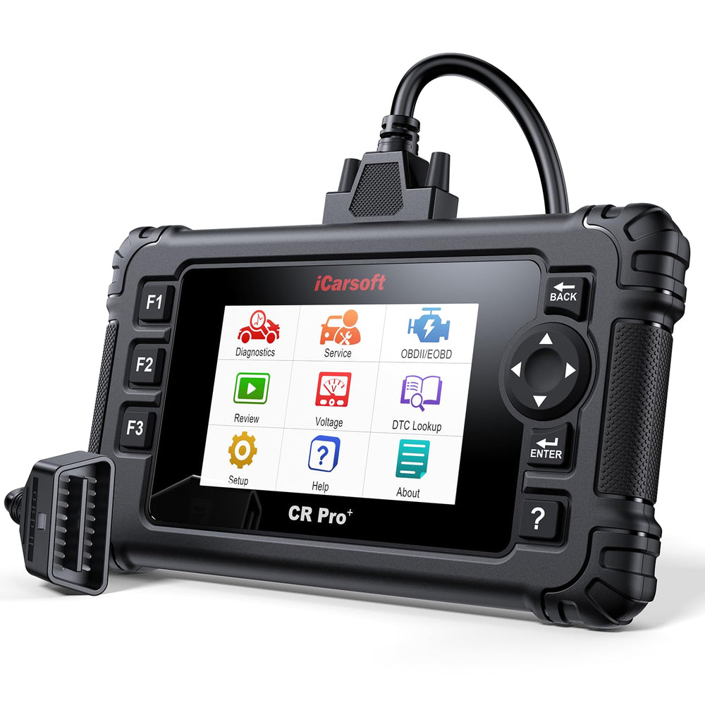 iCarsoft CR Pro+ bidirectional scan tool for real-time diagnostic insights