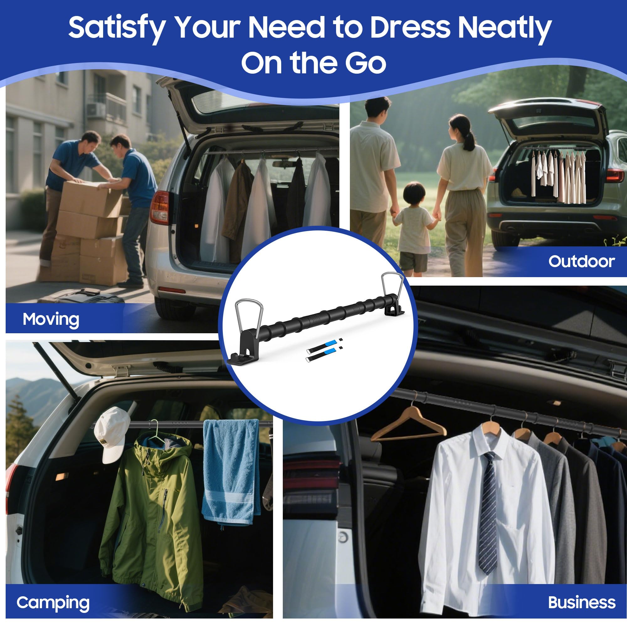 IceFun holds up to seventy pounds, organizing 40-60 garments during road trips.