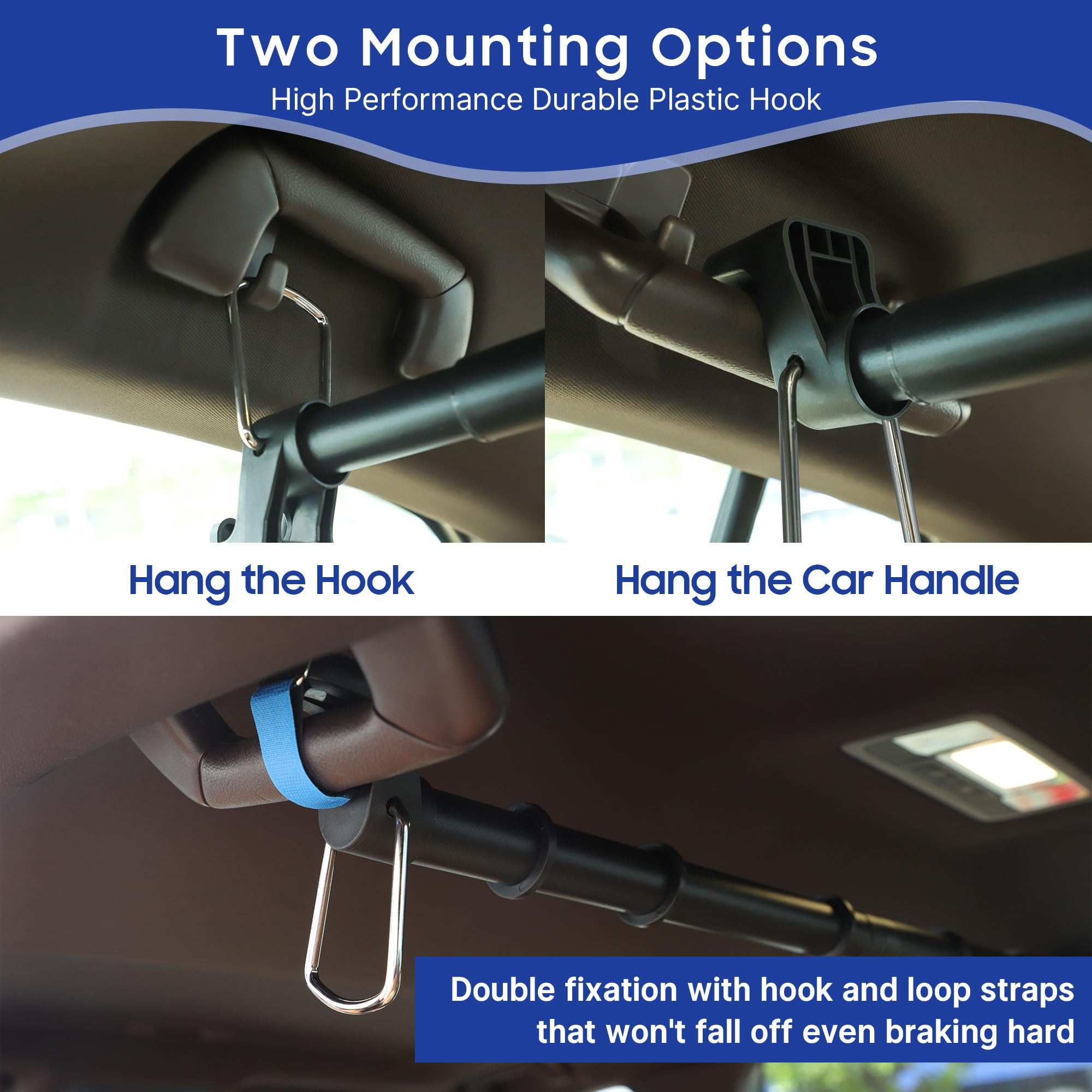 IceFun hook-and-loop straps secure both ends for stable mounting.