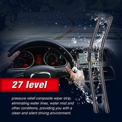 icexsnow Ford Fusion compatible wiper blades during rain