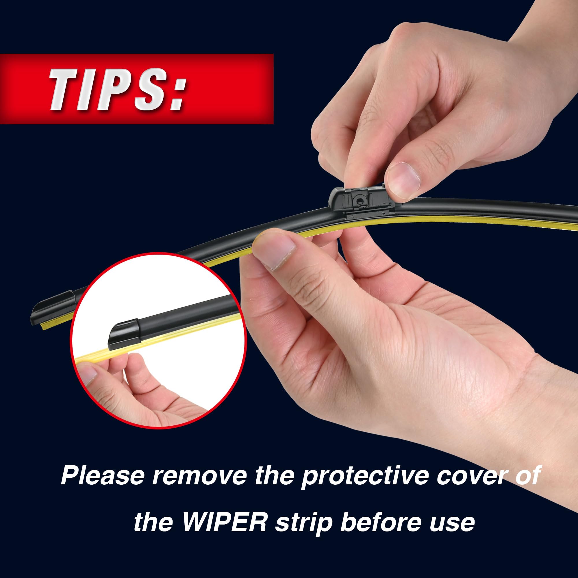 Icexsnow instruction video included for hassle-free blade replacement.