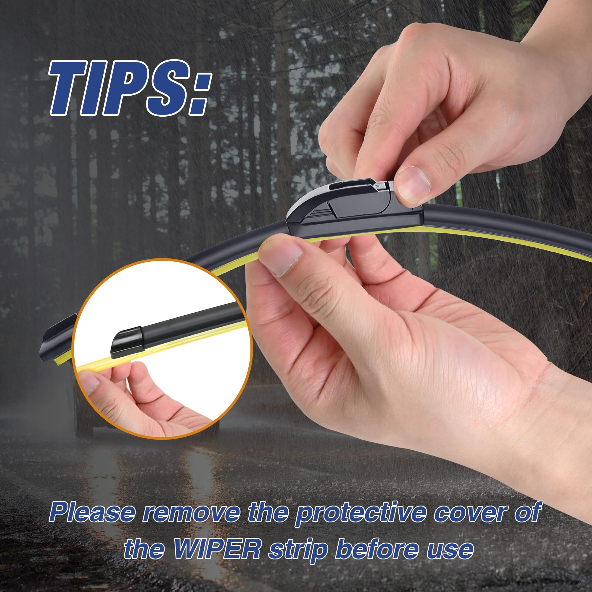 ICEXSNOW low-maintenance blades suited for daily driving and varied weather.