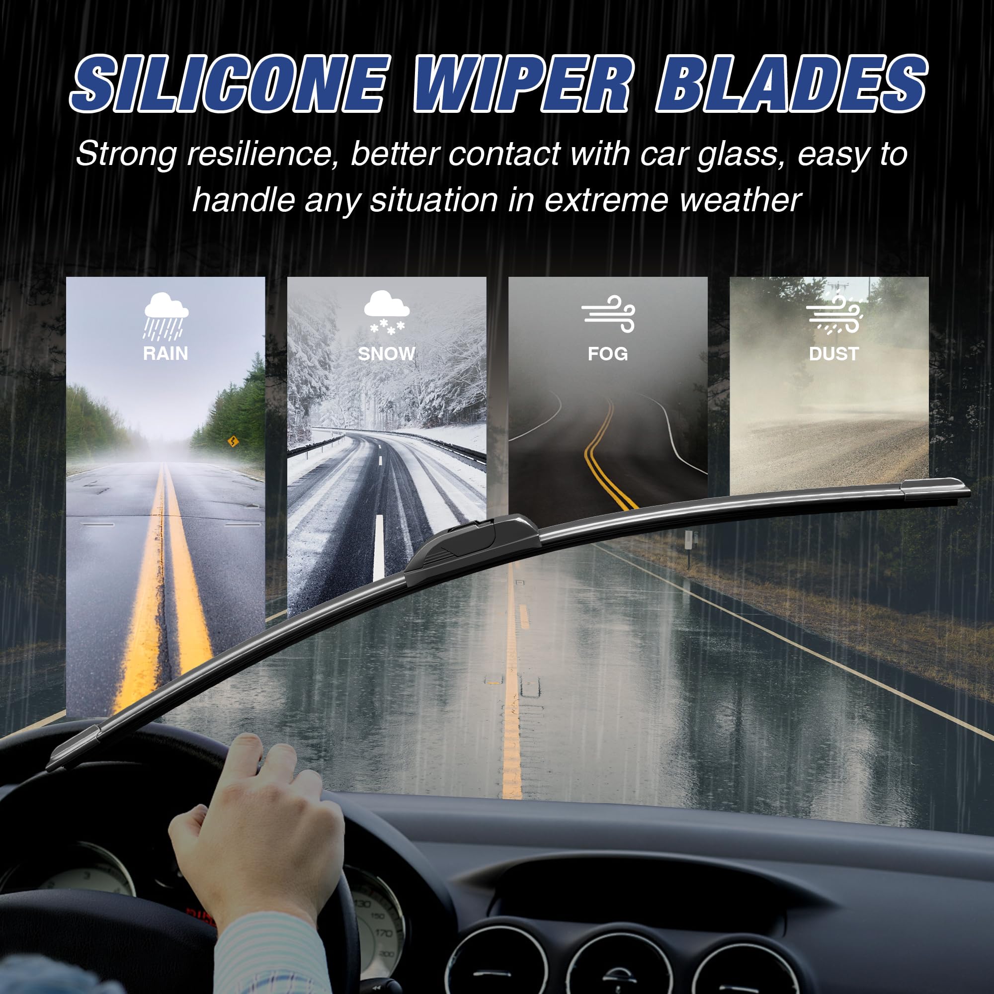 ICEXSNOW silicone-performance helps water bead and glide in wet conditions.