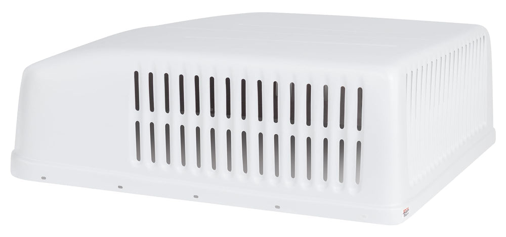 Aerodynamic design optimizes airflow around the roof unit.