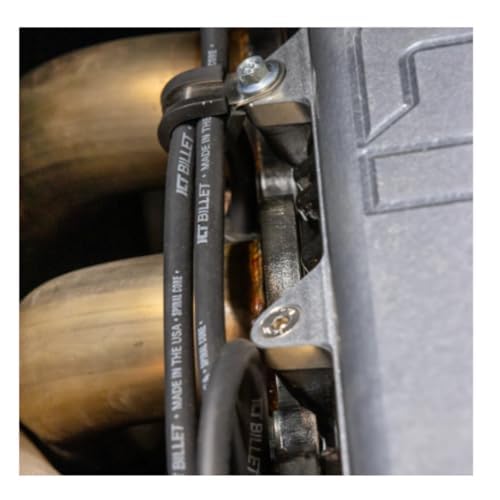 135-degree boots for tight engine bay routing
