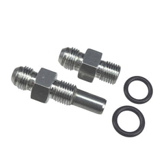ICT Billet 4L80E adapter kit with front and rear fittings and O-rings for installation