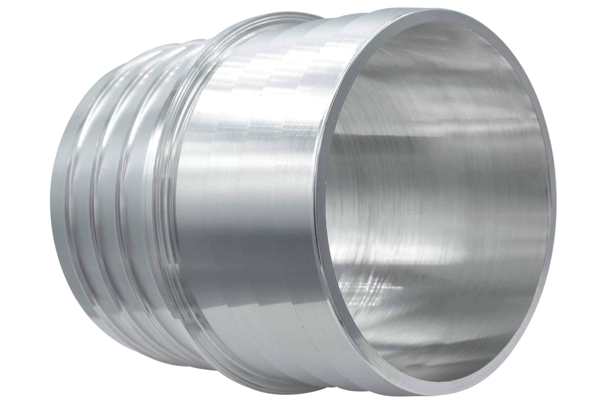 ICT Billet USA-made hose adapter ready for radiator or intercooler connections