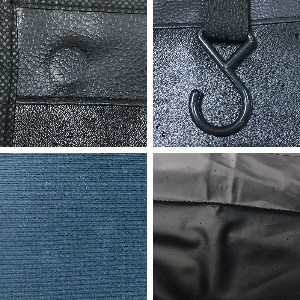 ICWEIMEI PU leather top surface stays clean and oil resistant.
