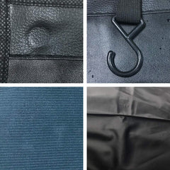 ICWEIMEI PU leather top surface stays clean and oil resistant.
