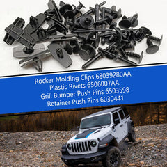 Icyhaws grill bumper push pins secure grille and bumper components with simple fit