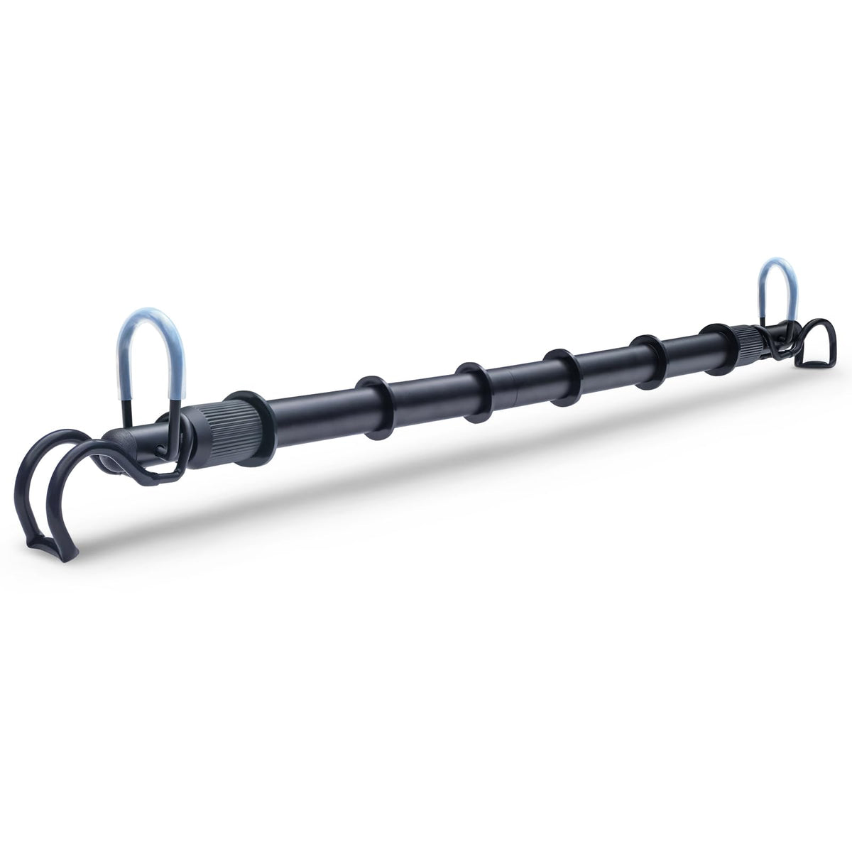 Idefair car clothes hanger bar extendable-30-66in keeps garments organized during long trips.