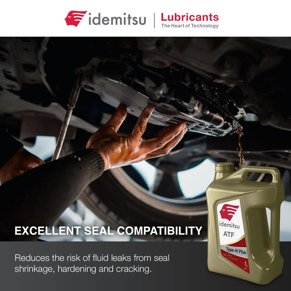 Idemitsu ATF Type H-Plus case-packaging for bulk replacement.