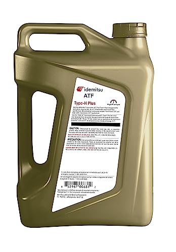 Idemitsu ATF Type H-Plus pouring bottle supports smooth shifts.