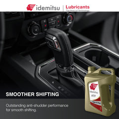 Idemitsu ATF Type H-Plus 5-quart case emphasizes package value.