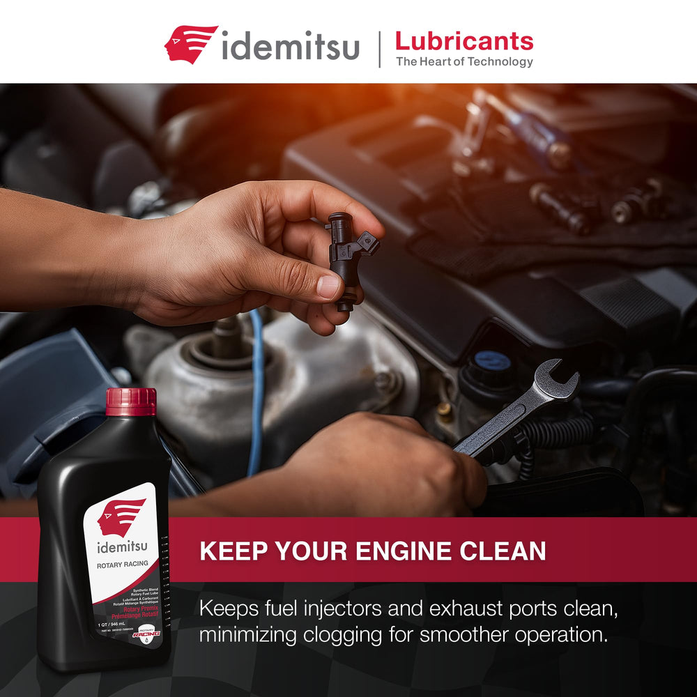 Idemitsu Case-Pack Rotary Premix 12 bottles offers race-team value.