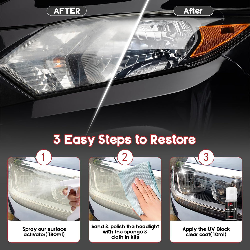 ieribr headlamp cleaning towel ready for polishing and prep