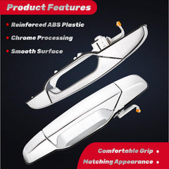 IFATRUNK exterior chrome front passenger door handle for Suburban 1500, 2007-2014