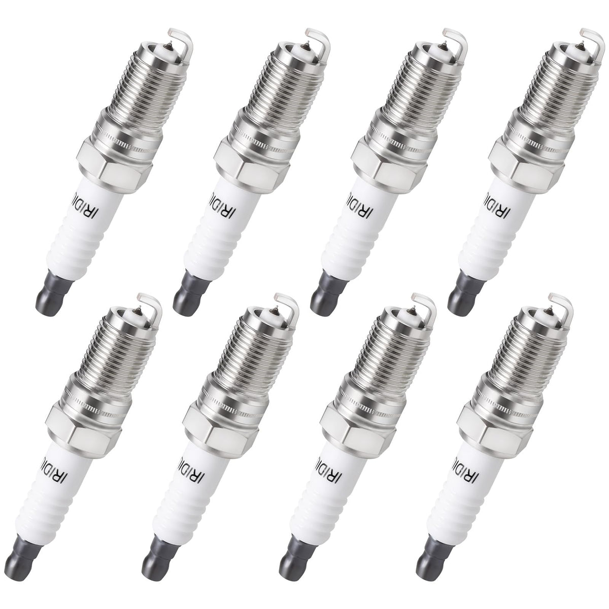 IFATRUNK Iridium spark plugs 8-pack front view for easy installation.