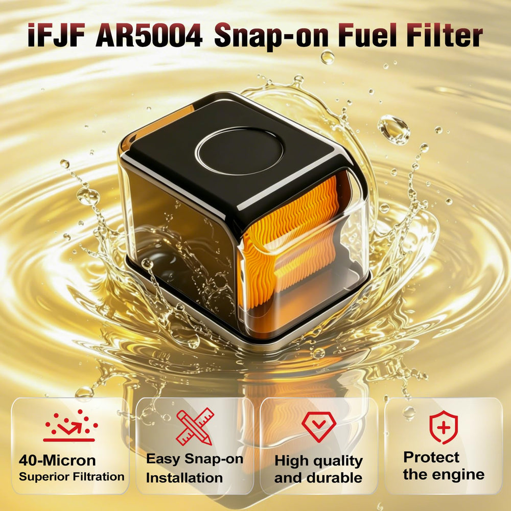 iFJF AR50041 snap-on design for fast, tool-free installation on a tractor